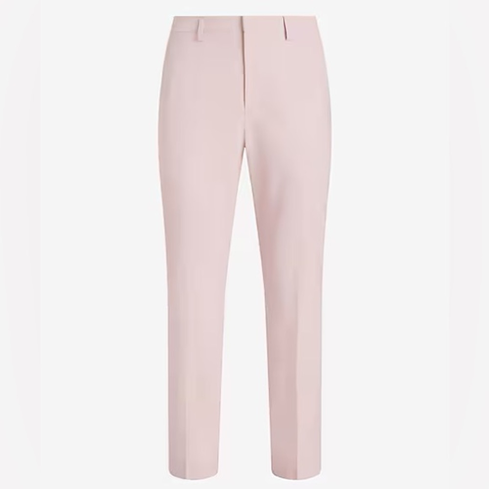 RW&CO blush pink slim-leg chino pants
